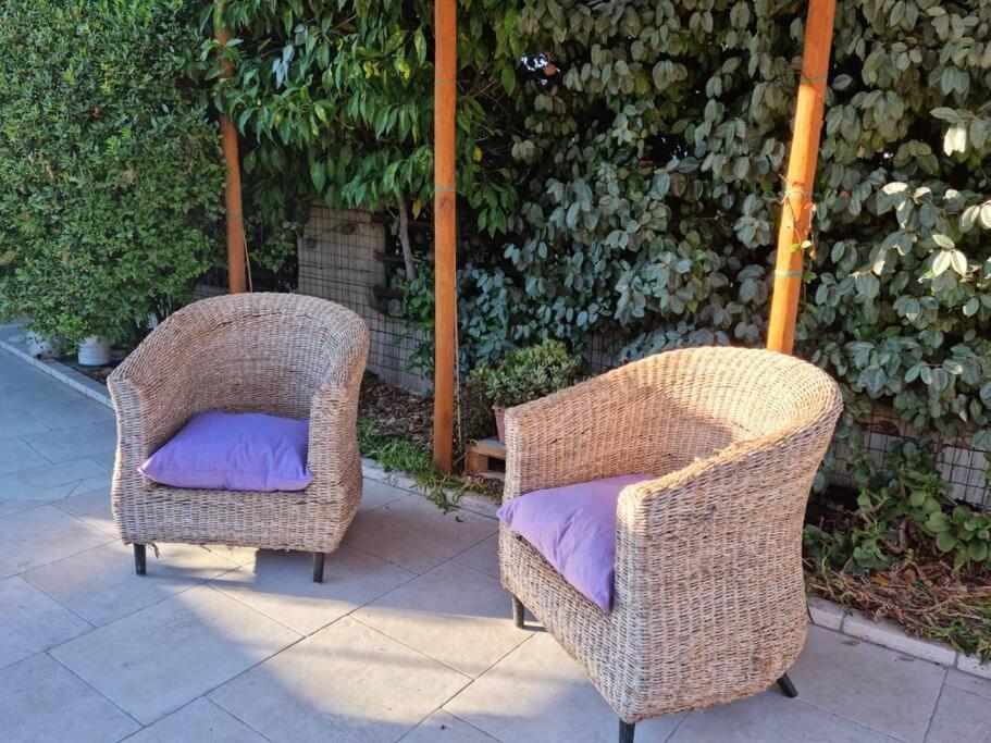 Villa Tea, Residenza Incantevole Con Giardino . Flumini di Quartu Exterior foto